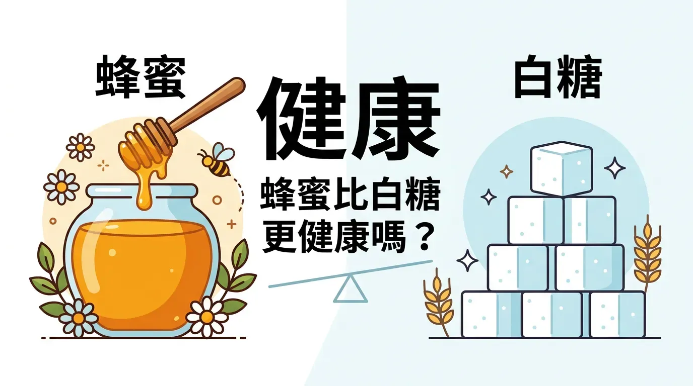 核心觀念：蜂蜜比糖更健康嗎？