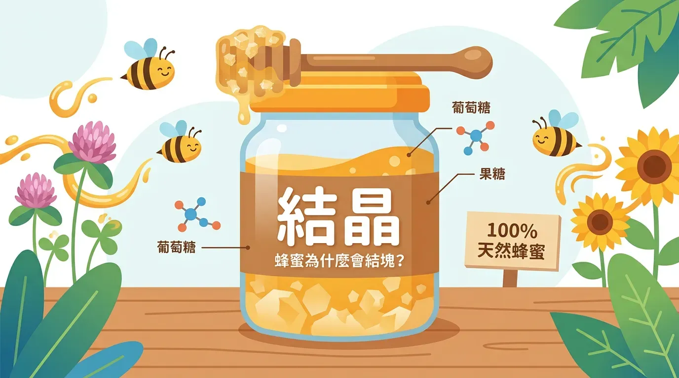 驚人真相：為什麼蜂蜜會「結晶」？