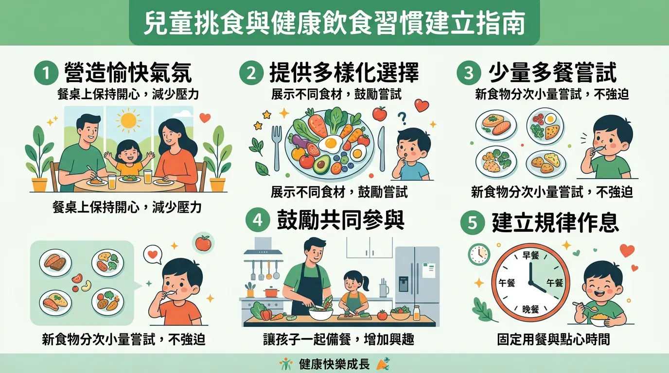 實用拆解：應對挑食與飲食習慣
