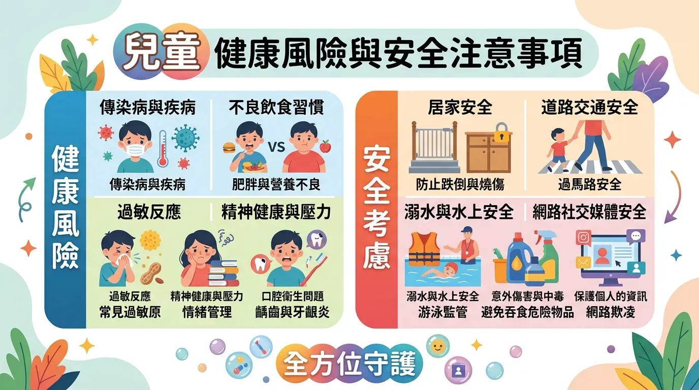 全面盤點：常見健康風險與安全考量