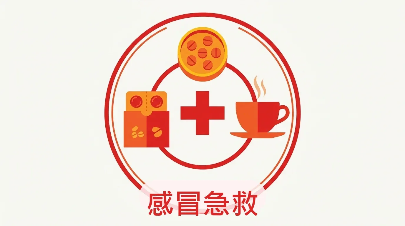 🔴 情境三:感冒了!——急救策略
