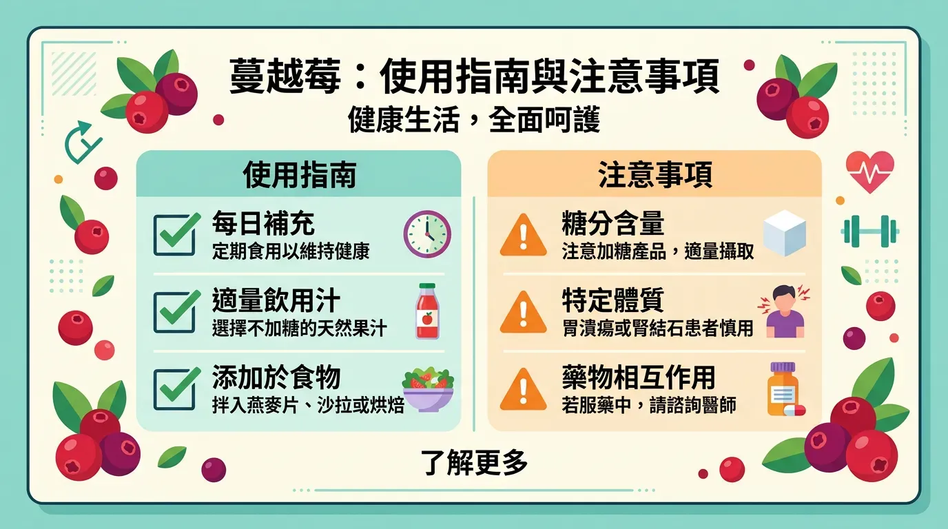 重點解析：使用建議與注意事項