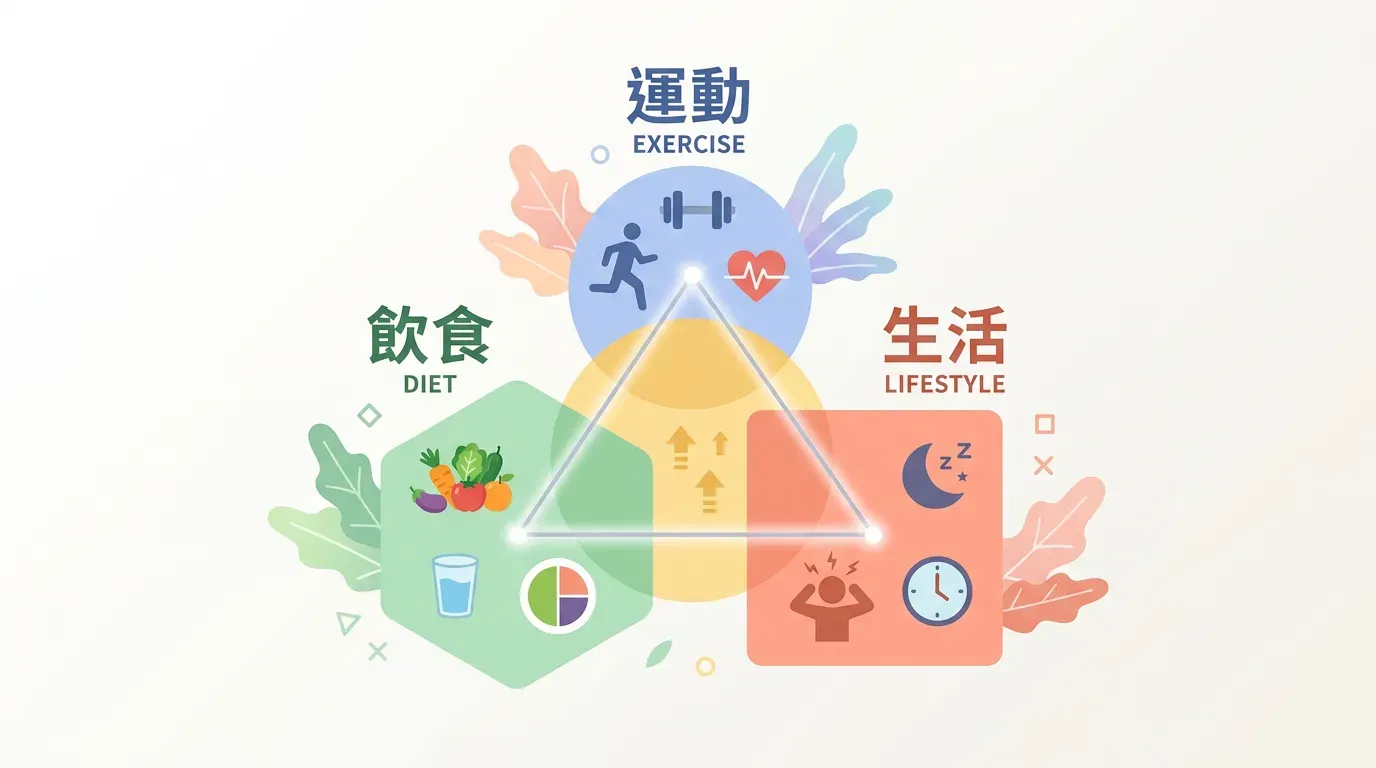 實用拆解：快速摘要：減重的黃金三角