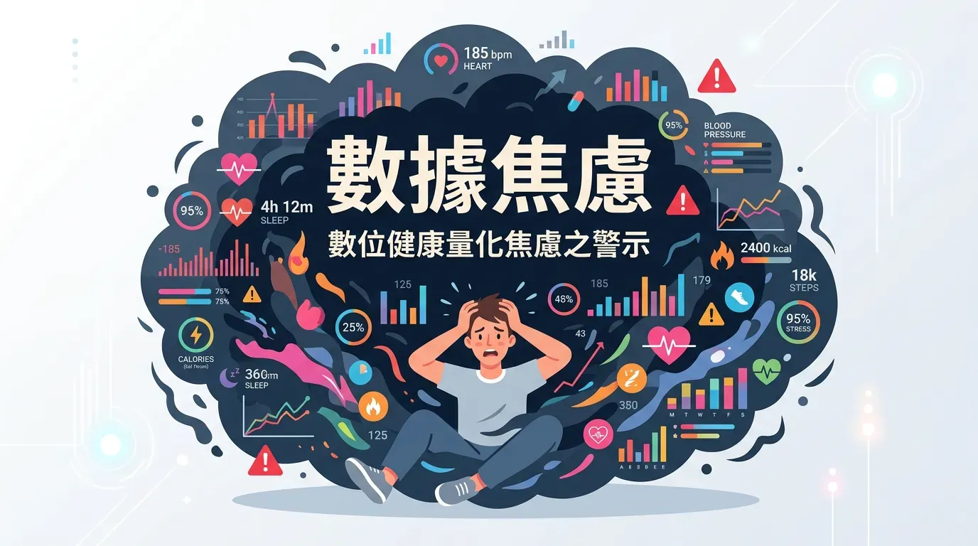 核心觀念：⚠️ 數位健康的陷阱：量化焦慮