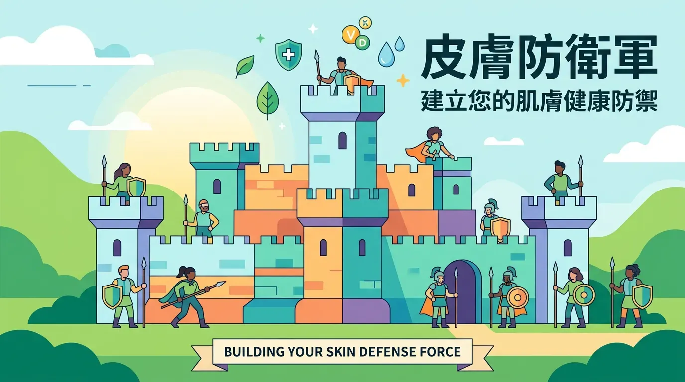 全面盤點：日常護理：建立你的皮膚防衛軍