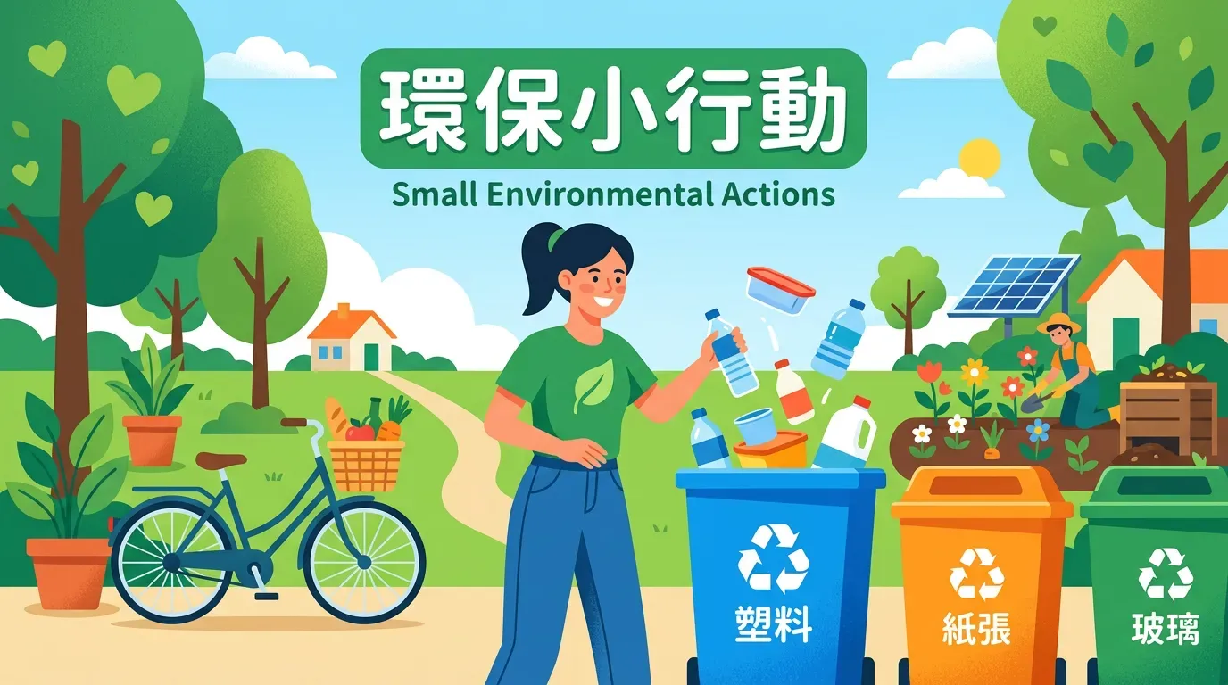 進階討論：你可以做的環保小行動
