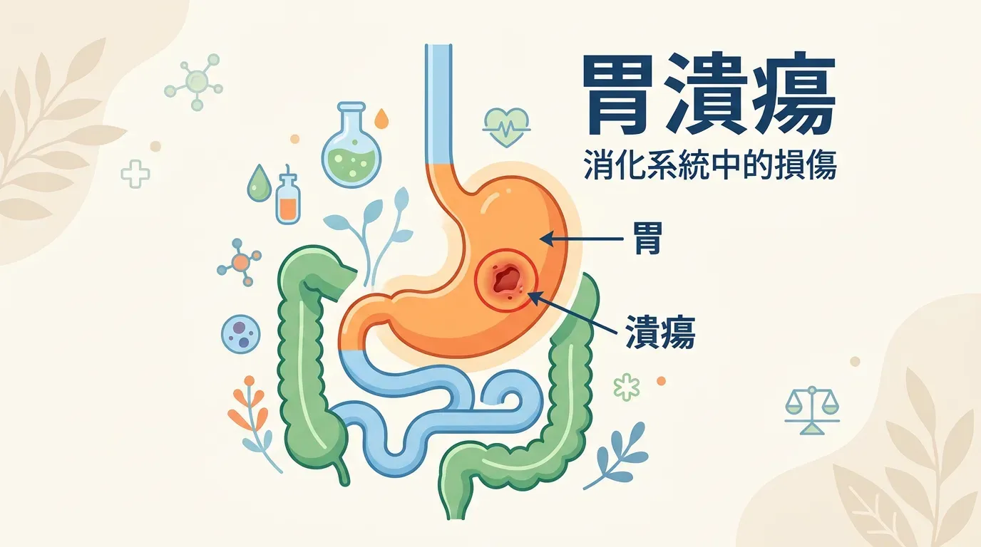 關鍵看點：快速摘要：胃潰瘍的核心知識