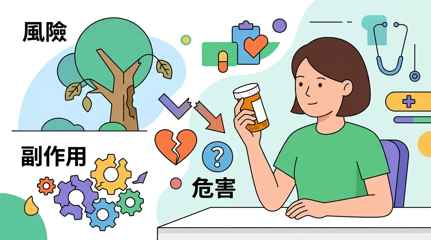 全面盤點：⚠️ 長期服藥的潛在風險