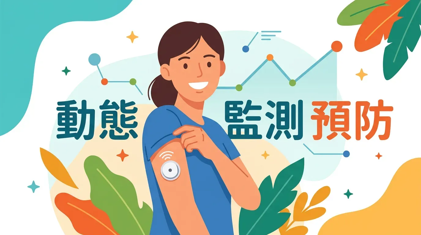 革命性應用：連續血糖監測 (CGM)