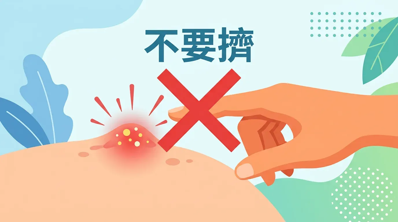 ⚠️ 絕對禁忌:為什麼你不能擠痘痘?