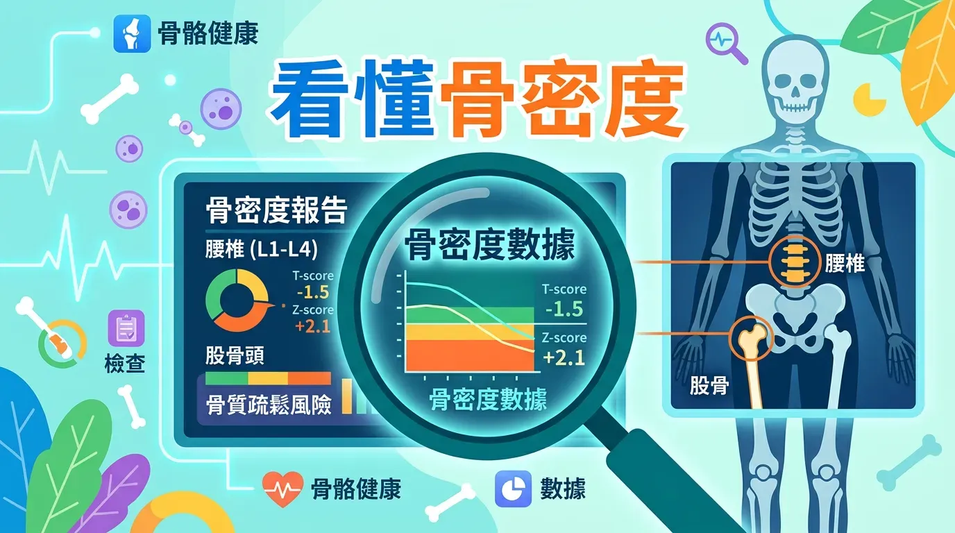 如何看懂你的骨密度 (BMD) 報告？