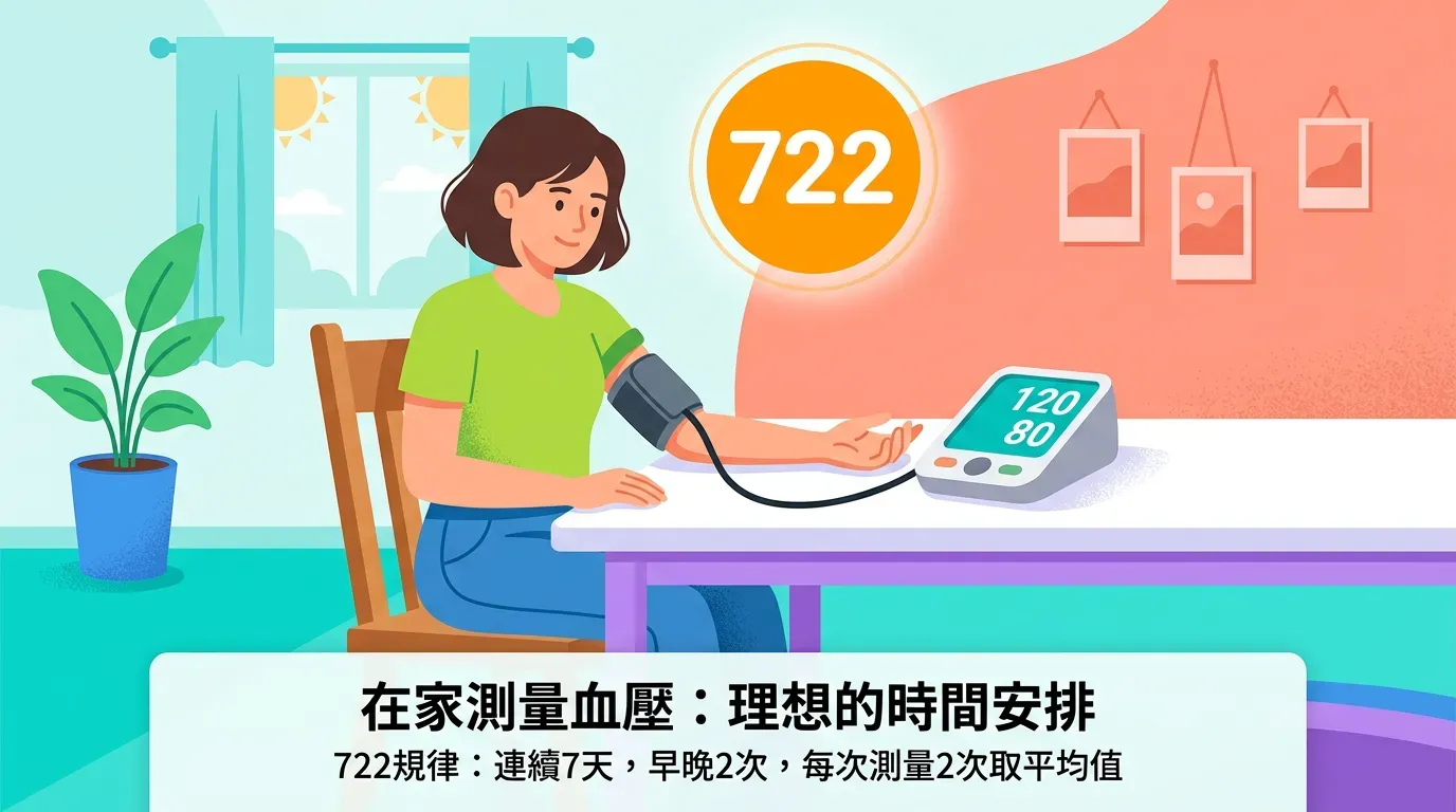 核心觀念：居家量測關鍵：722 原則