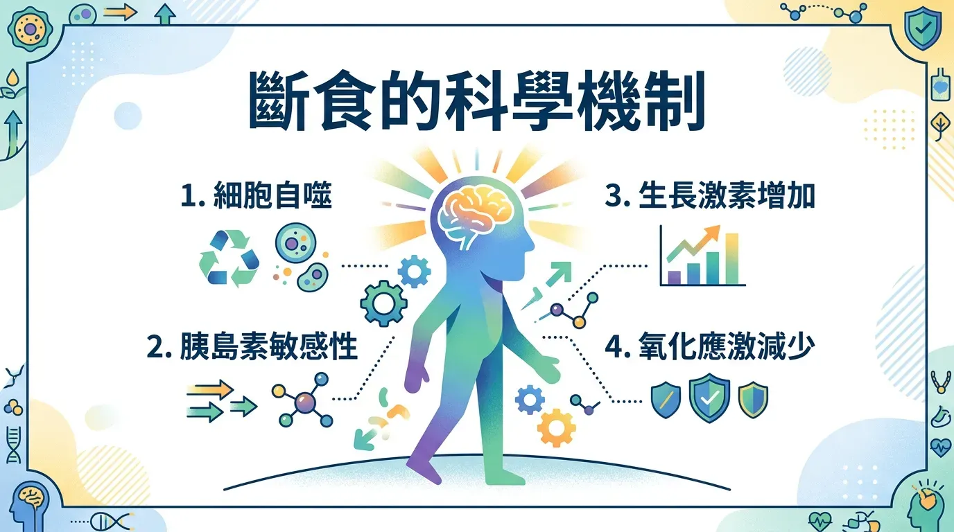 專業視角：科學機制：為什麼斷食有效？