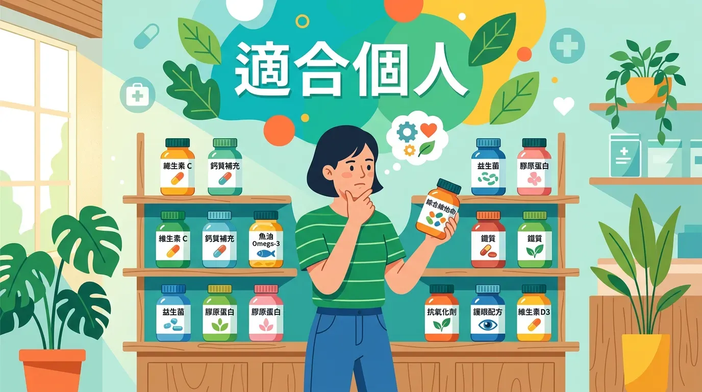 到底適不適合你？誰不適合亂槍打鳥式補充？