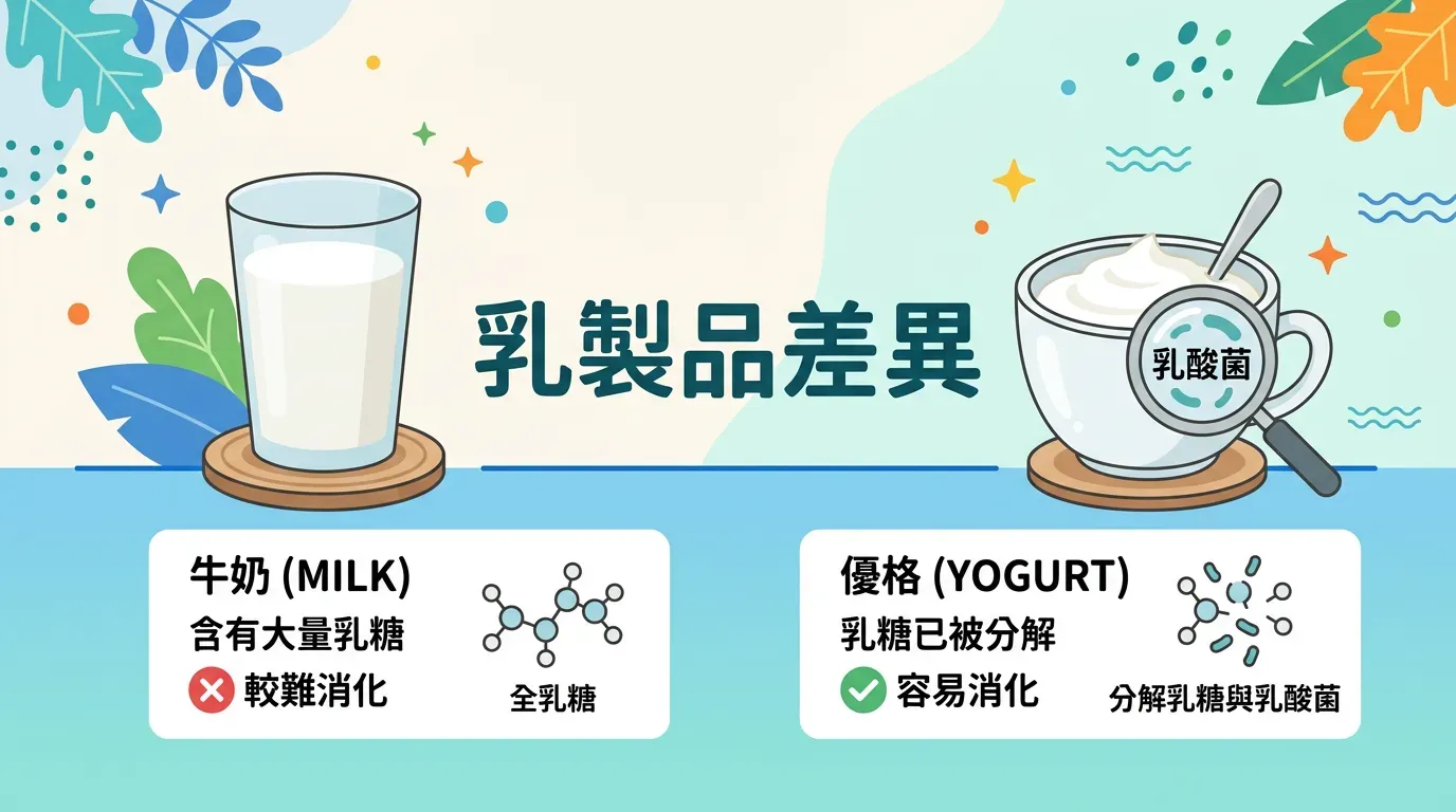 你可能不知道的為什麼你可以吃優格，卻不能喝牛奶？