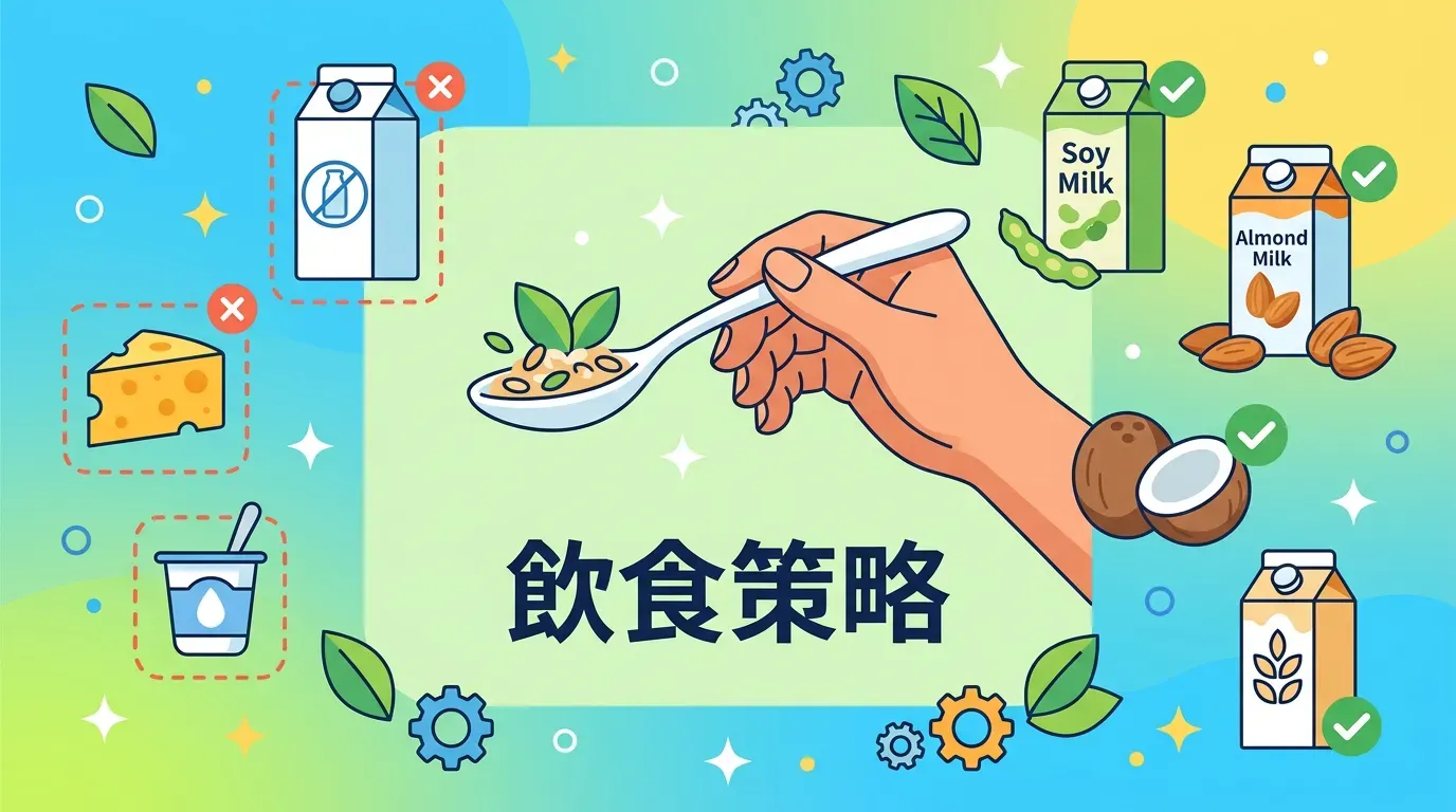 🛠️ 管理策略：不需要完全與乳製品斷交
