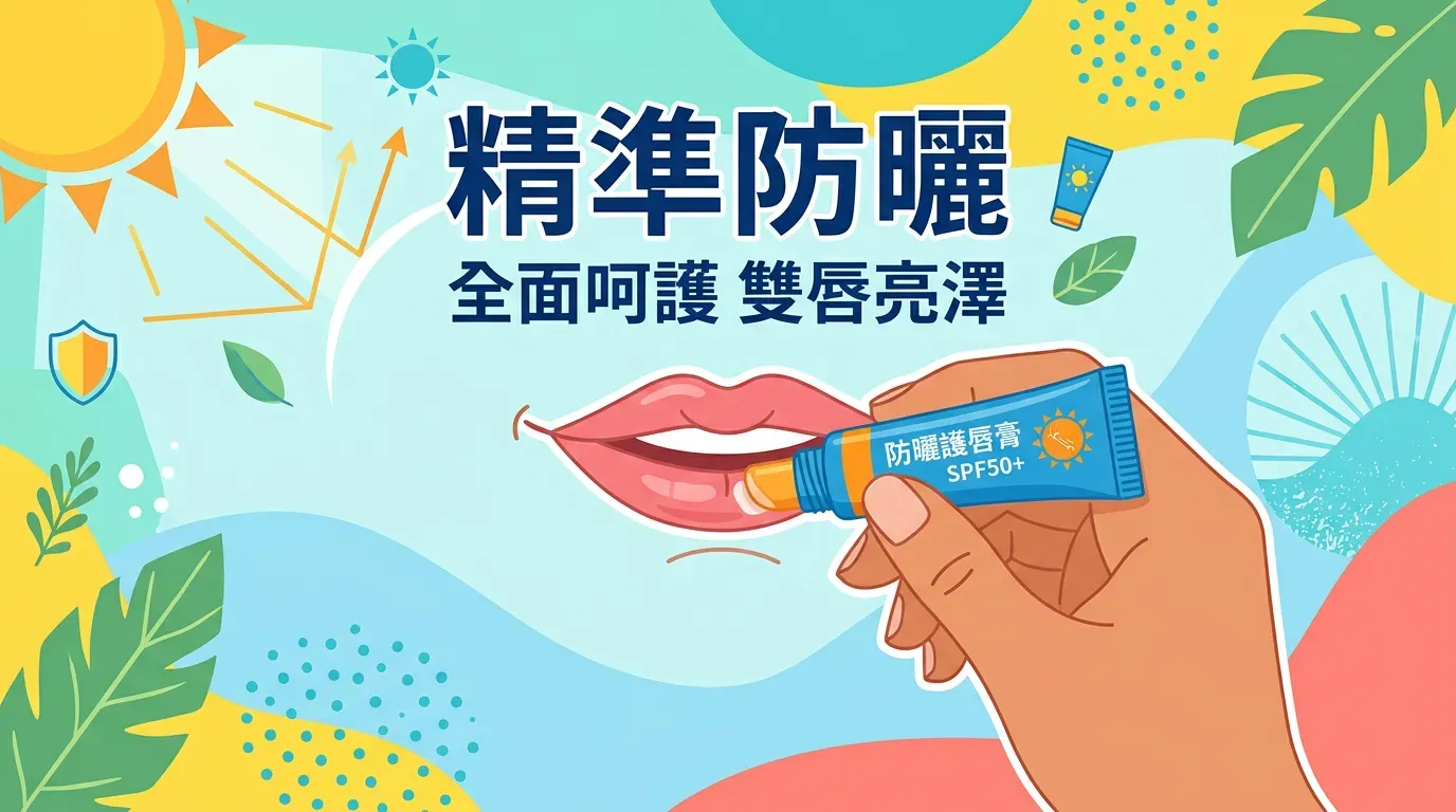 關鍵看點：🛠️ 唇部防曬的精準選擇技巧
