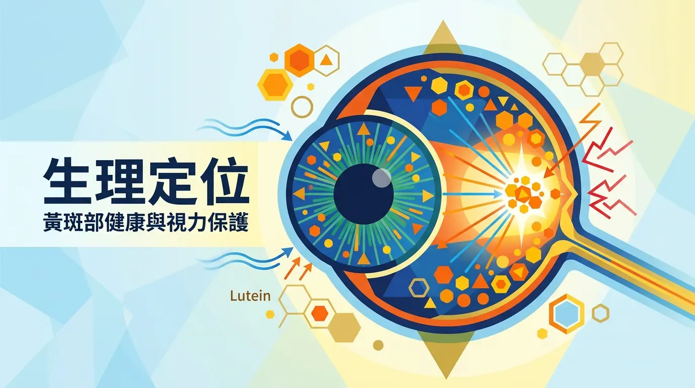 核心觀念：快速摘要：葉黃素的生理定位