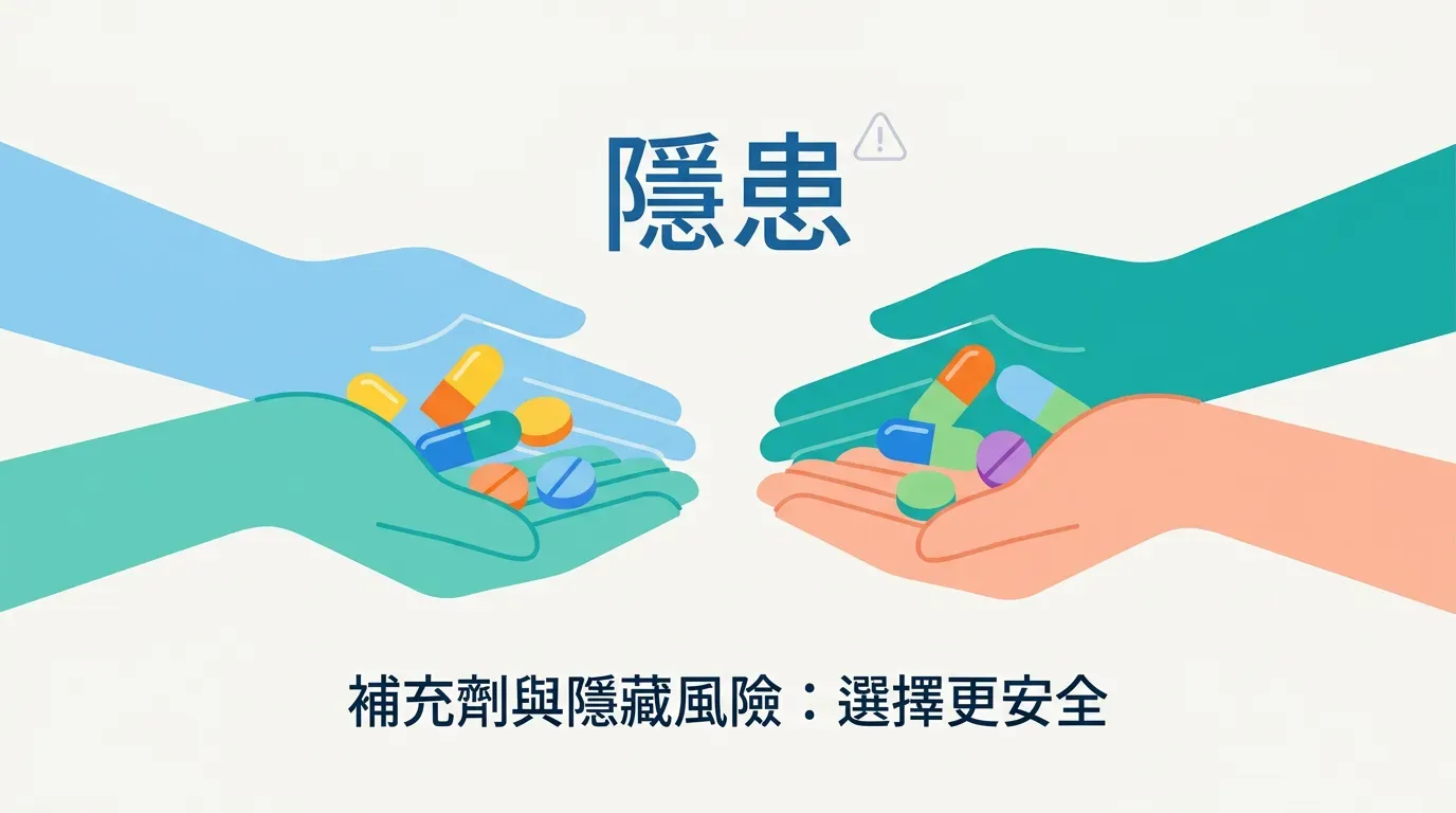 實用拆解：快速摘要：補充劑安全的三大隱患