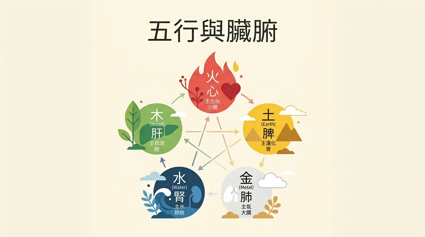 🔬 理論核心：臟腑與功能的「非解剖性」定義