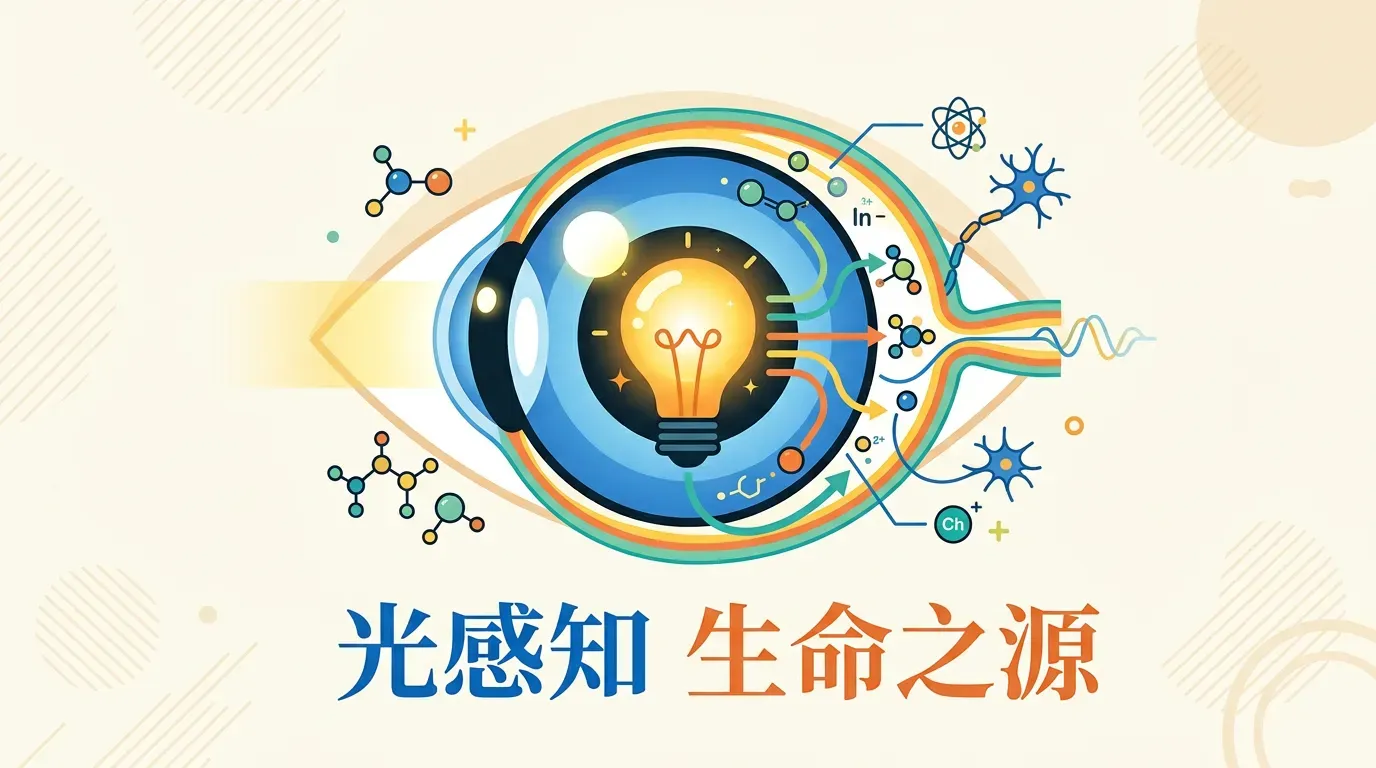 🔬 生化機制：為什麼維生素 A 能讓你「看見」？
