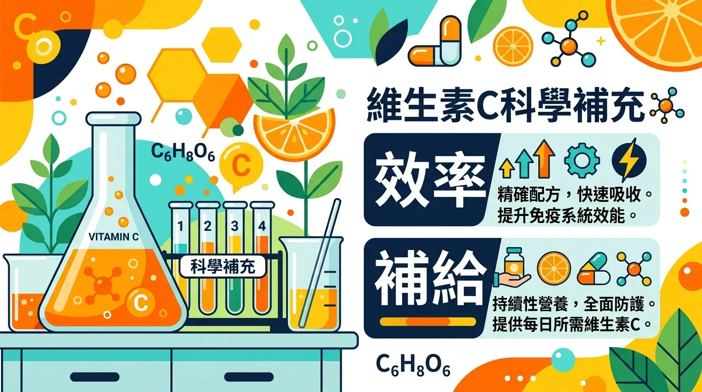 🛠️ 維生素 C 效率檢查要點：科學補給法