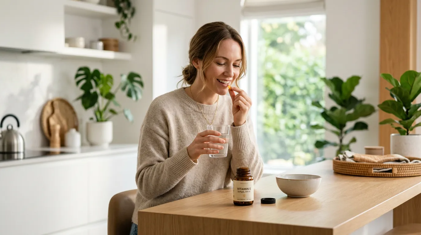 抗老神隊友維他命 E 怎麼吃？搞懂保護心血管跟抗凝血風險
