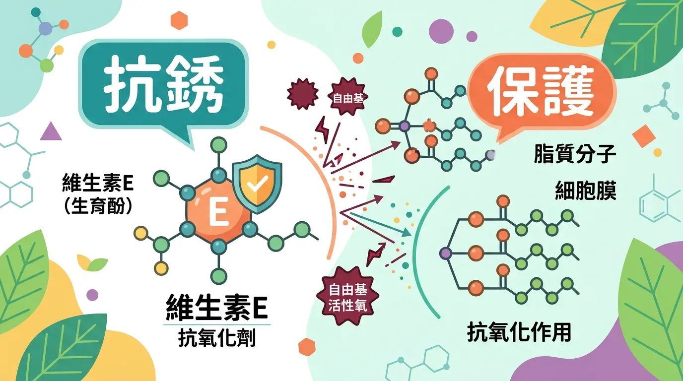 🔬 分子機制：為什麼它是脂肪的「抗銹劑」？