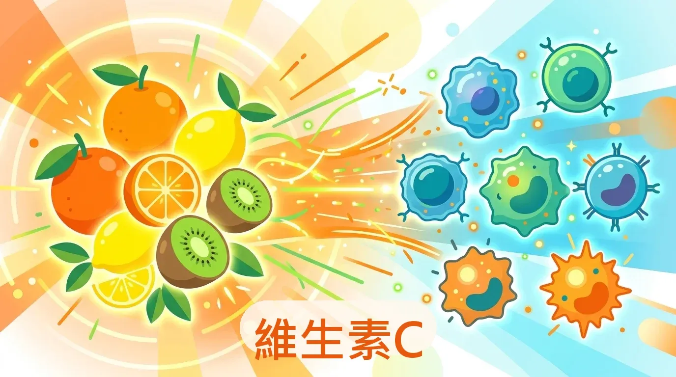 🍊 維生素 C 與免疫：70 年的爭論